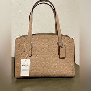 COACH Charlie Carryall 28 In Signature Leather Bag 👜